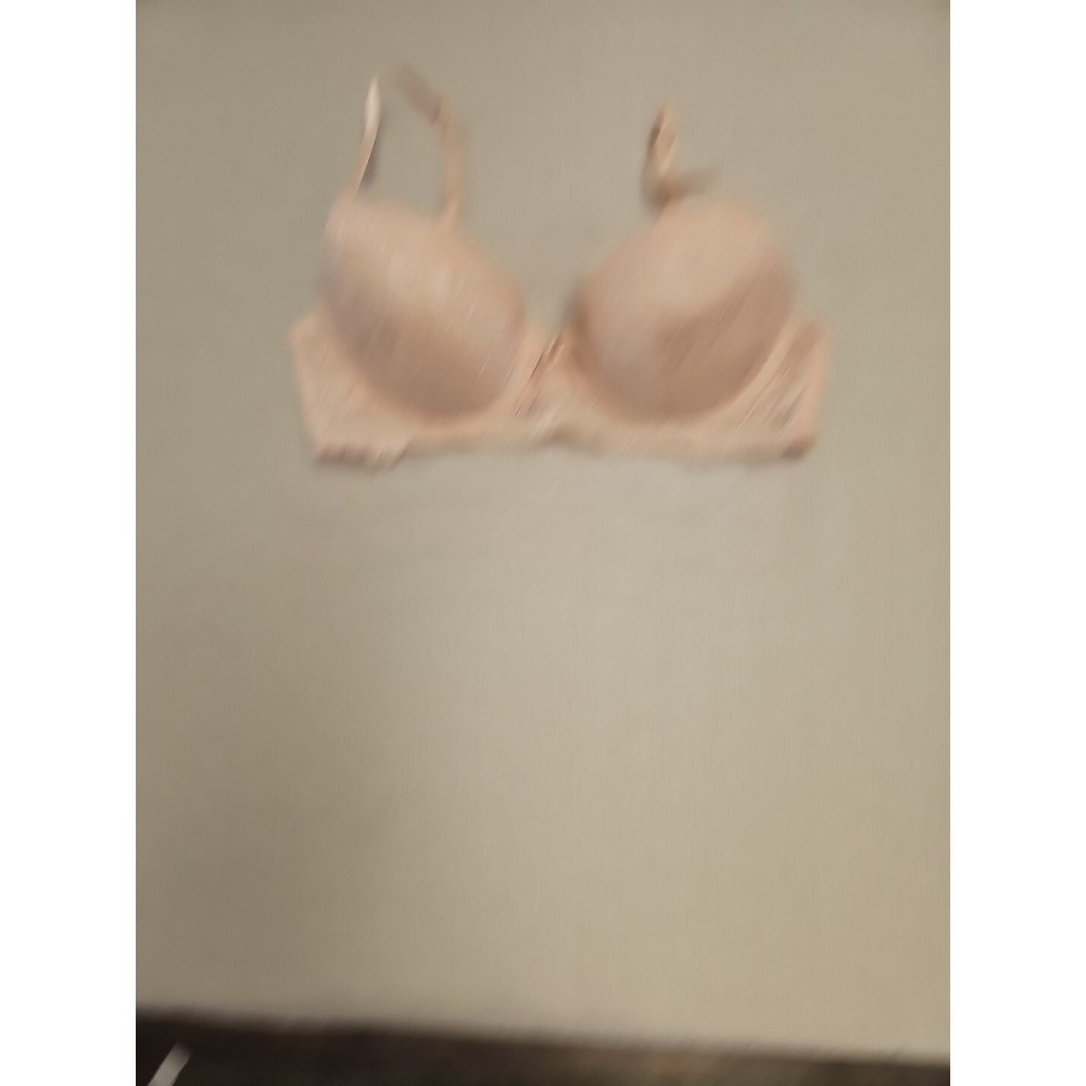 Marilyn Monroe Bra 34C Pink Lace Padded Underwire Adjustable Clasp Back